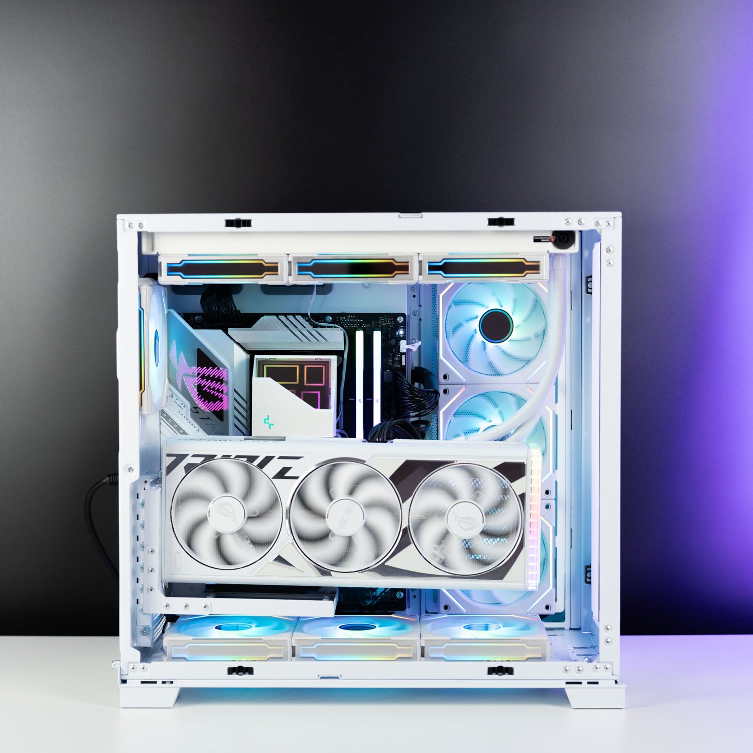 BYB Computers intel i9 13900K RTX 4090 Strix White gaming PC