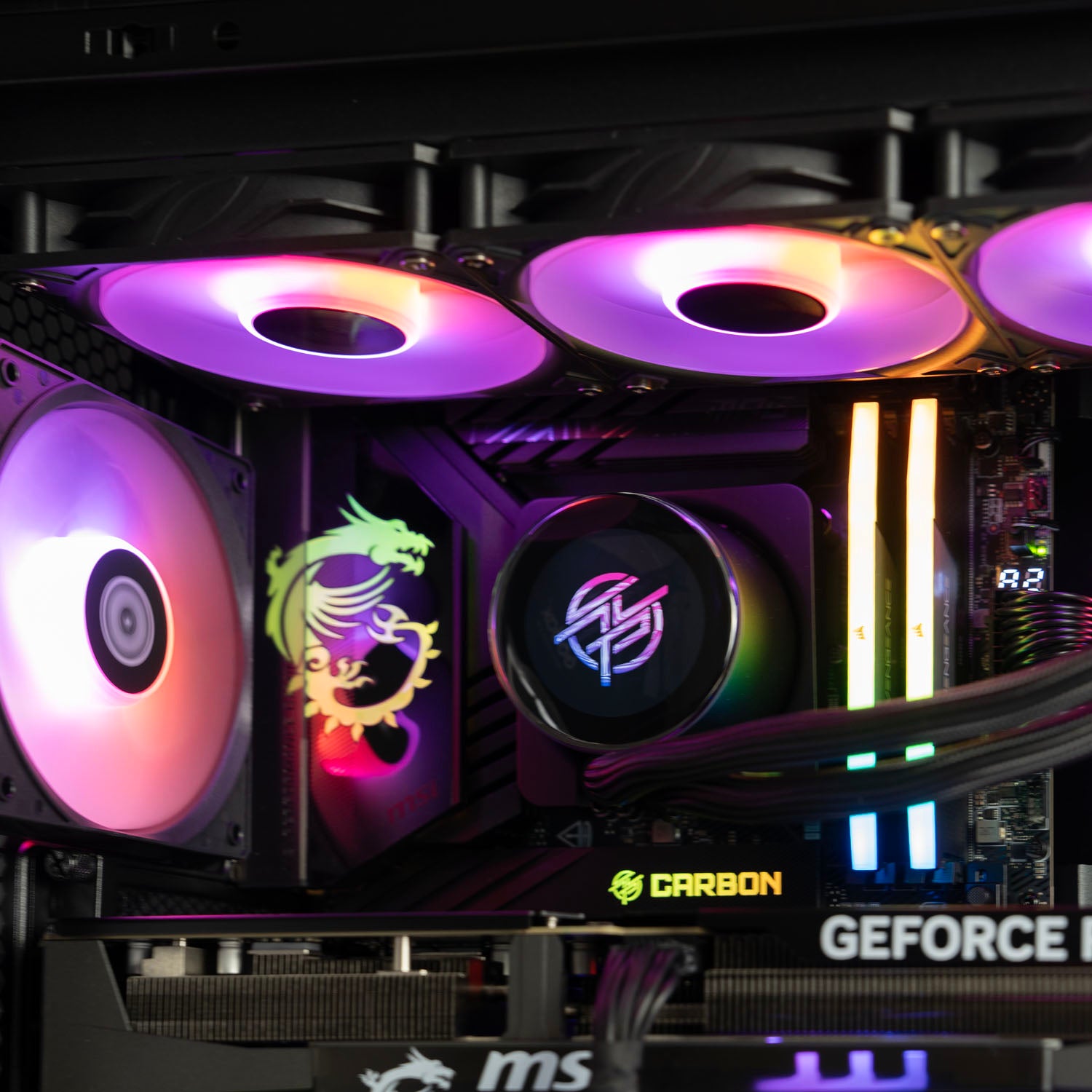 Custom Black Gaming PC – Intel Core Ultra 7 270K Plus MSI RTX 5070 Ti 16GB Lian Li V100RX ARGB