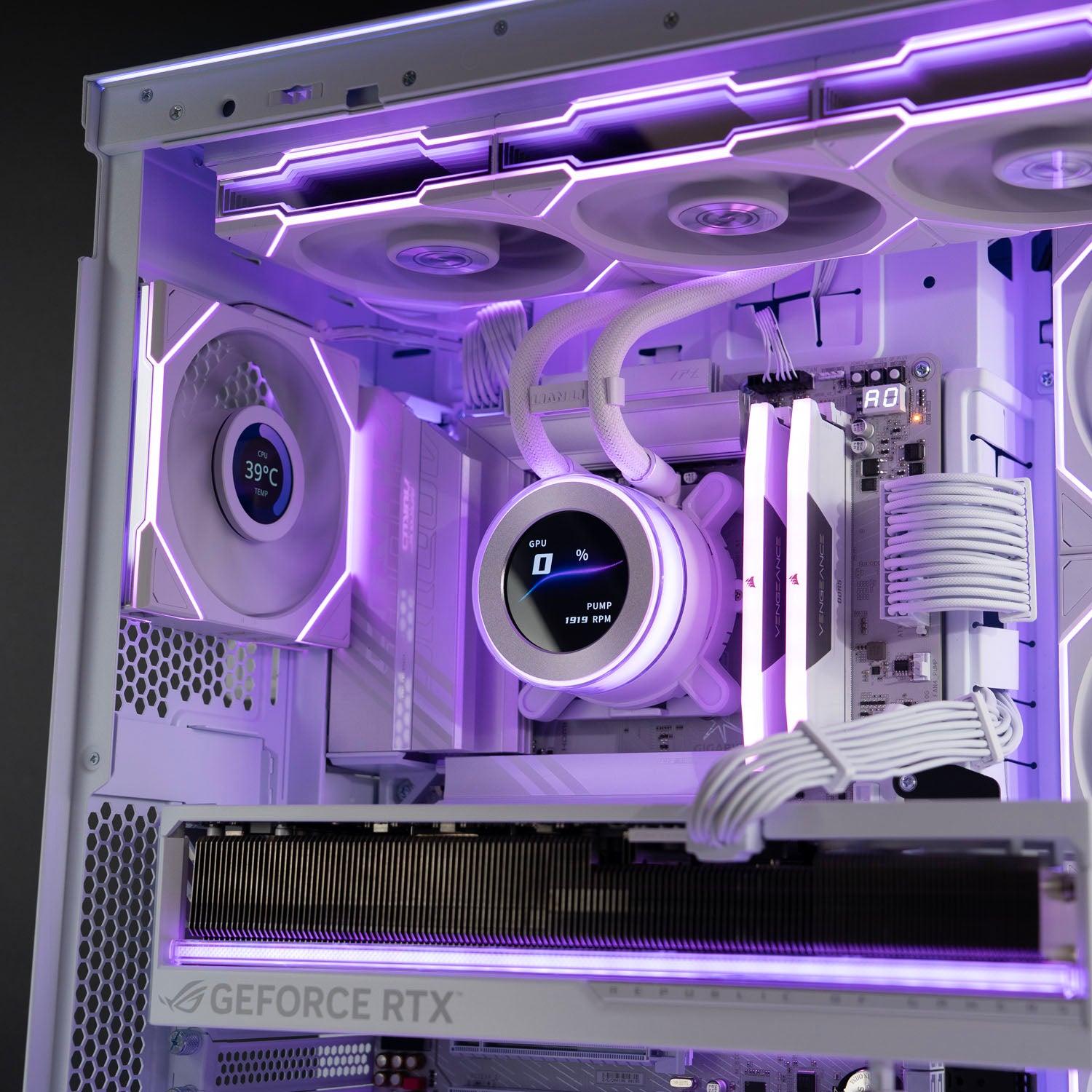 Custom White Gaming PC – Intel Core Ultra 7 270K Plus RTX 5080 16GB Lian Li O11 Windows 11 Pro