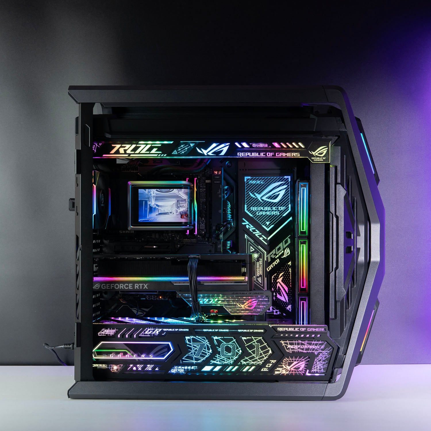 Ultimate Gaming PC – AMD Ryzen 9 9950X3D ASUS ROG Astral RTX 5090 32GB ROG Hyperion E-ATX Full ROG Build