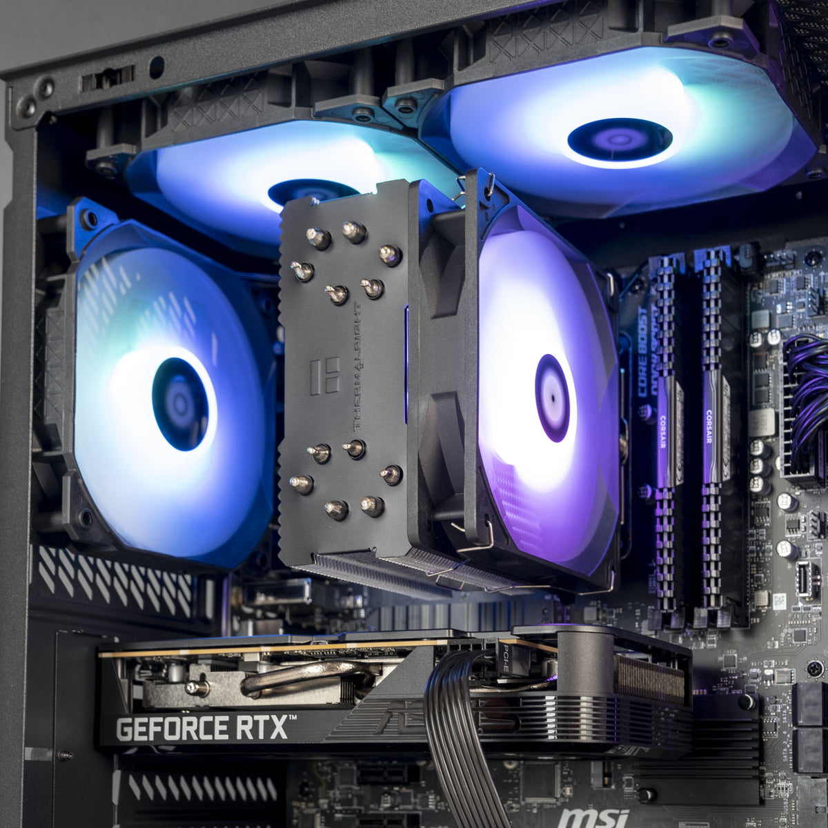 AMD Gaming PC | Ryzen 5 5600 | RTX 5050 8GB | 16GB DDR4 | 1TB SSD | Okinos Aqua Uno
