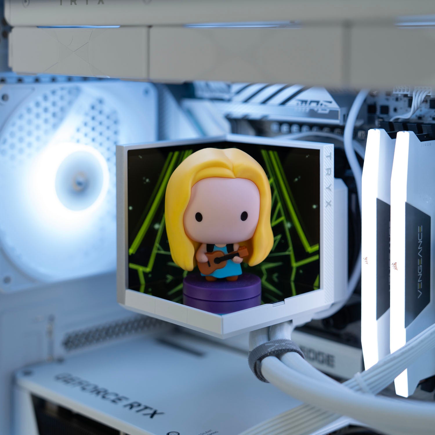 Custom All-White Gaming PC – AMD Ryzen 7 9800X3D MSI RTX 5080 16GB Antec C5 White