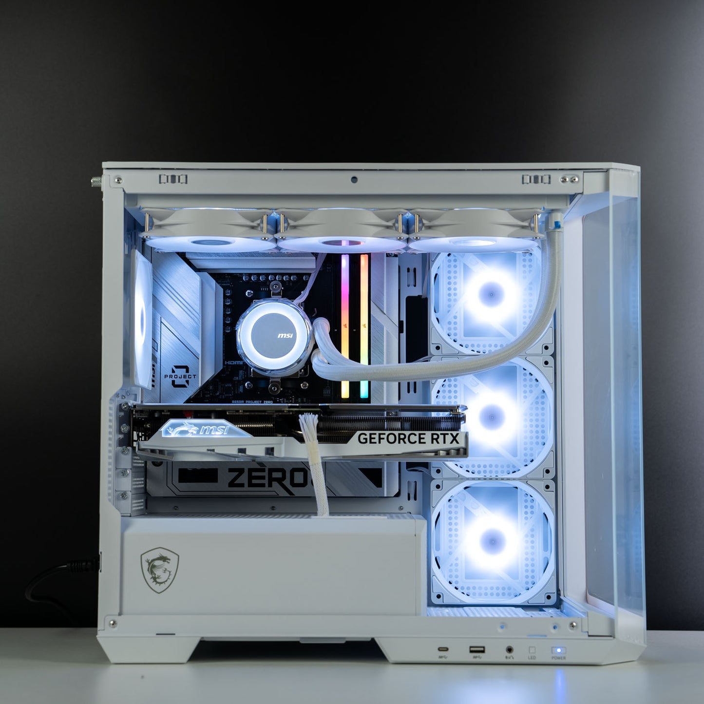 MSI-Project-Zero-Ryzen-7-7700-RTX-4070-Ti-White-Prebuilt-Gaming-PC