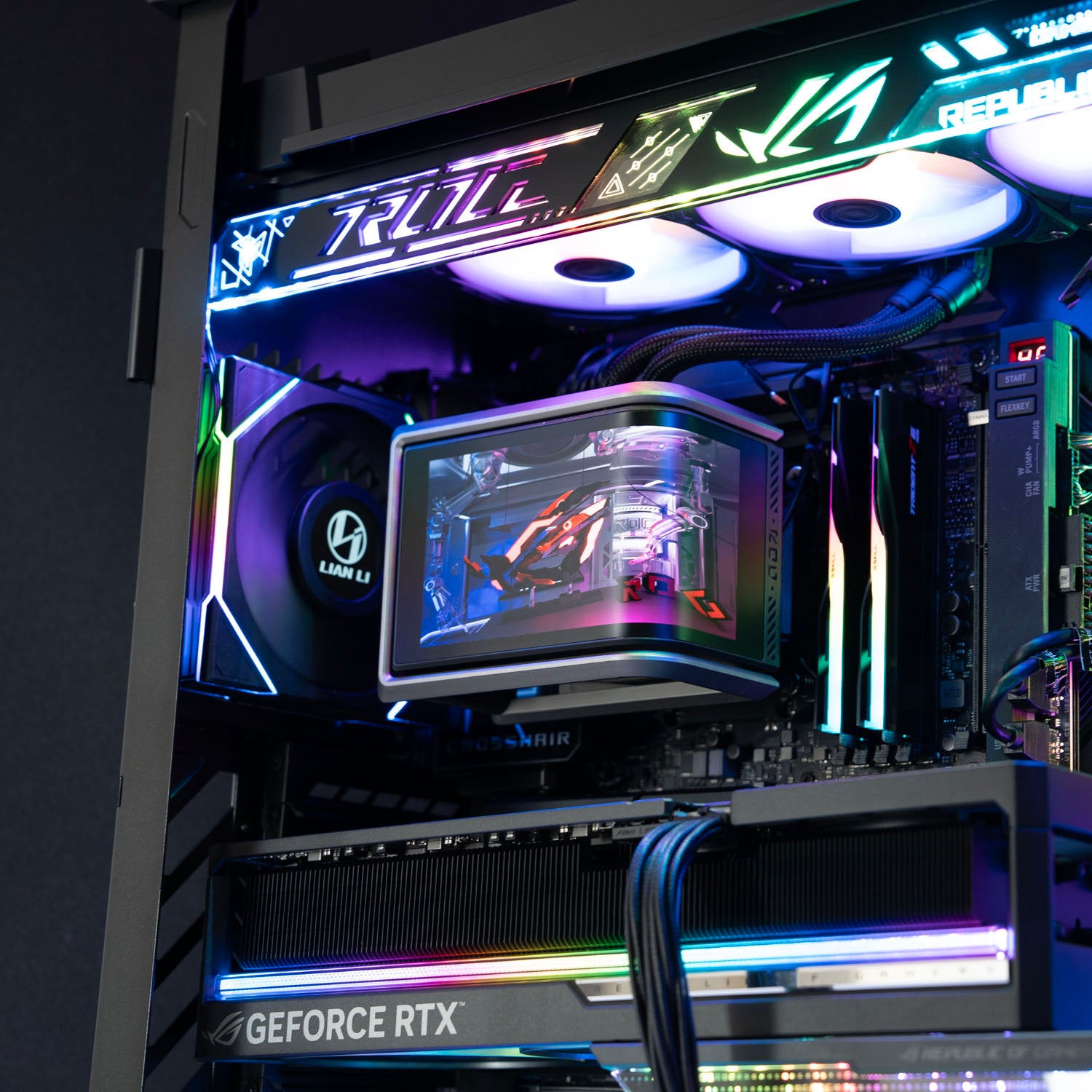 Ultimate Gaming PC – AMD Ryzen 9 9950X3D ASUS ROG Astral RTX 5090 32GB ROG Hyperion E-ATX Full ROG Build
