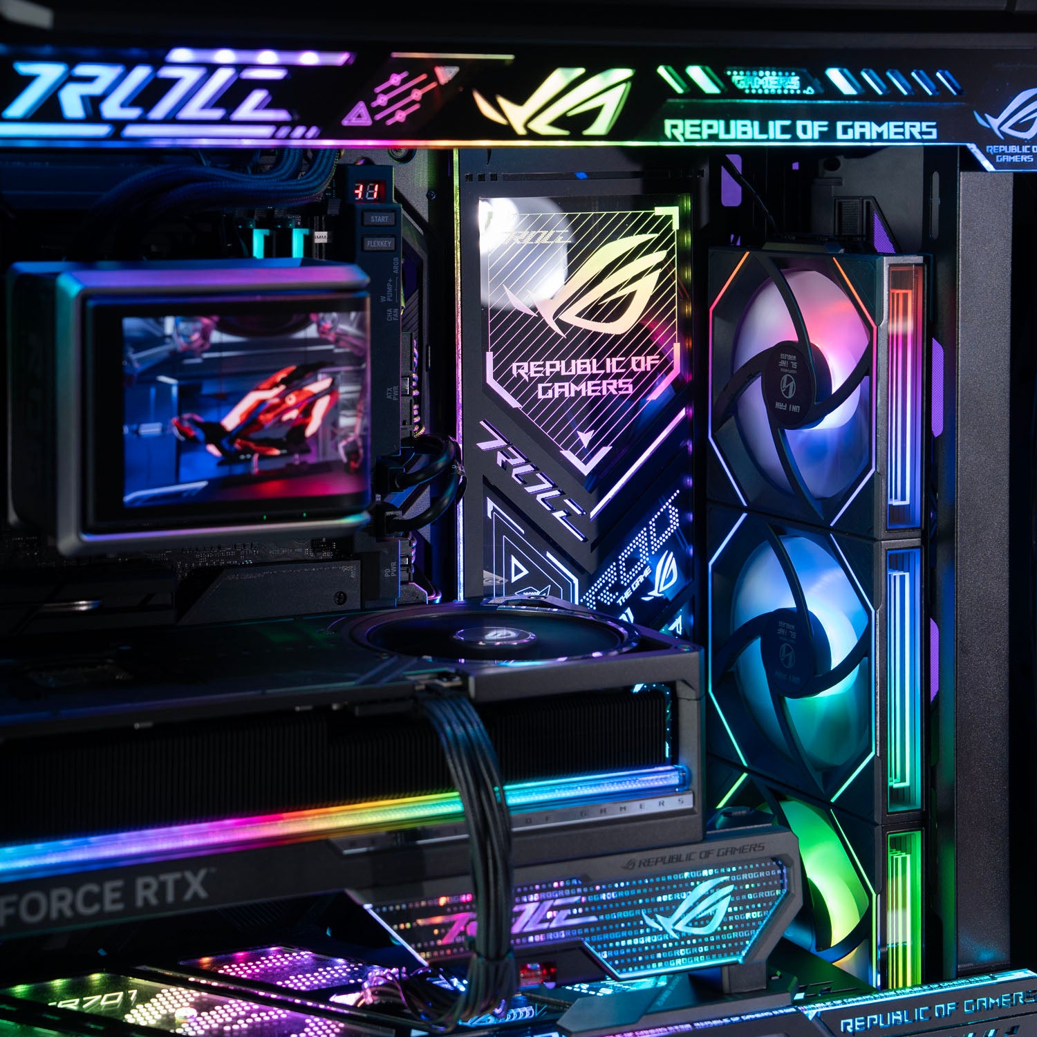 Ultimate Gaming PC – AMD Ryzen 9 9950X3D ASUS ROG Astral RTX 5090 32GB ROG Hyperion E-ATX Full ROG Build