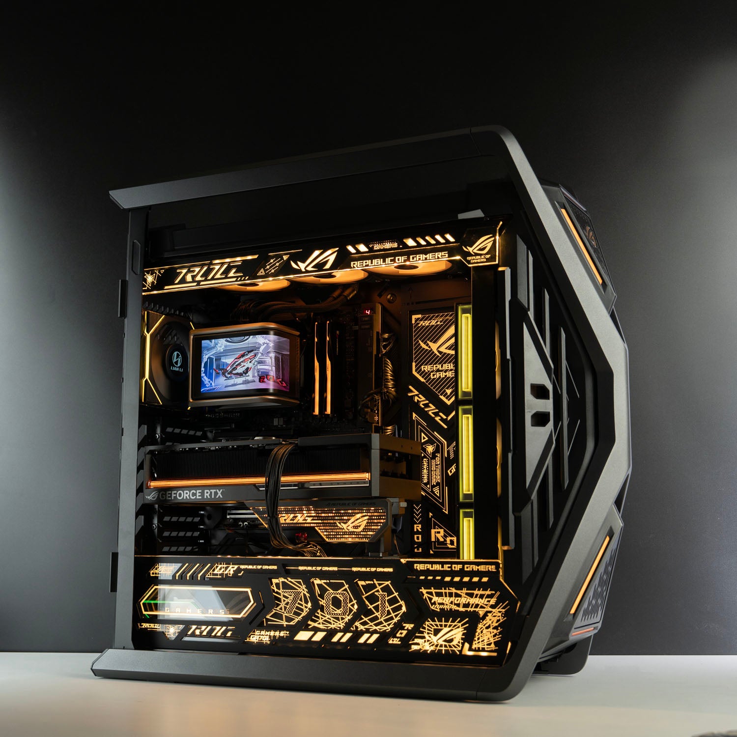 Ultimate Gaming PC – AMD Ryzen 9 9950X3D ASUS ROG Astral RTX 5090 32GB ROG Hyperion E-ATX Full ROG Build