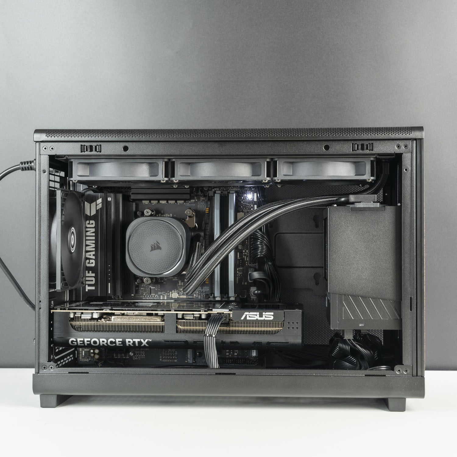 Custom Compact Gaming PC – Intel Core Ultra 7 270K Plus RTX 5060 Ti 16GB Lian Li DAN-A3 Wood Micro ATX Black