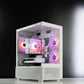 AMD Gaming PC | RYZEN 5 8400F | RTX 5060 8GB | 32GB DDR5 | 1TB SSD | View 170 White