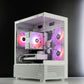 AMD Gaming PC | RYZEN 5 8400F | RTX 5060 8GB | 32GB DDR5 | 1TB SSD | View 170 White