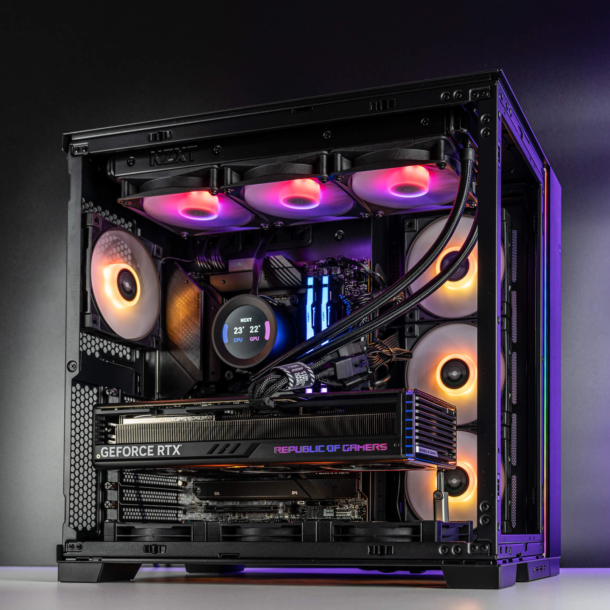 Intel i9 13900K | ASUS RTX 4090 Strix | 64GB DD5 | 4TB SSD High-End Gaming  PC